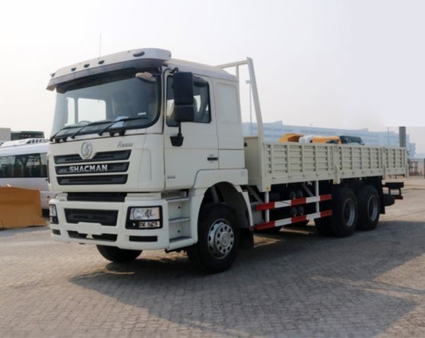 SHACMAN F3000 트럭 6x4 340hp 유로 II 흰색 10 휠 트럭