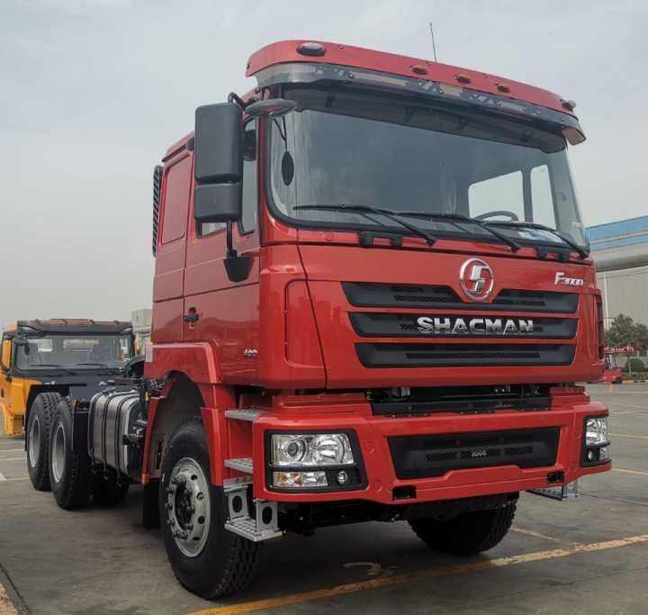 파란색 SHACMAN F3000 트랙터 헤드 6x4 460 HP 유로비 샤크만 트랙터 헤드