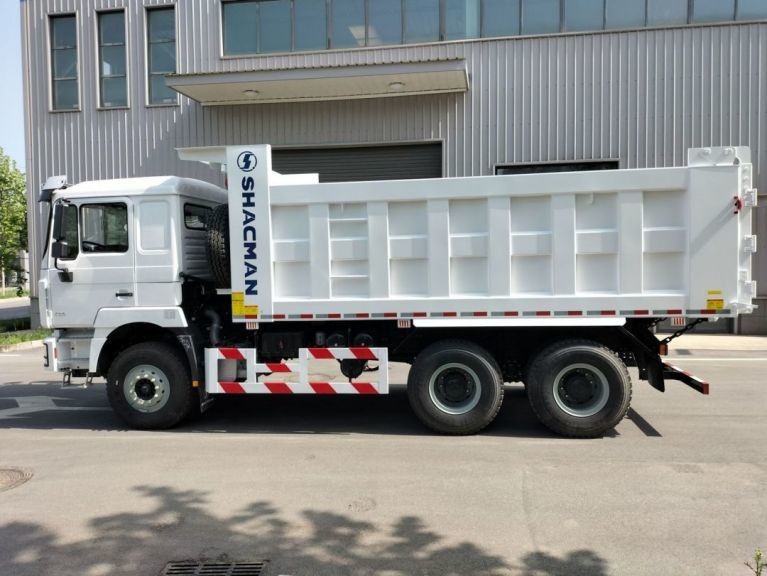SHACMAN F3000 덤프트럭 6x4 430 유로 II 티퍼 화이트 10 타이어 티퍼 5200