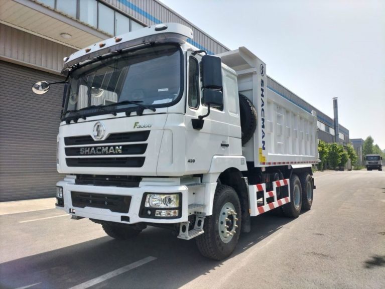SHACMAN F3000 덤프트럭 6x4 430 유로 II 티퍼 화이트 10 타이어 티퍼 5200