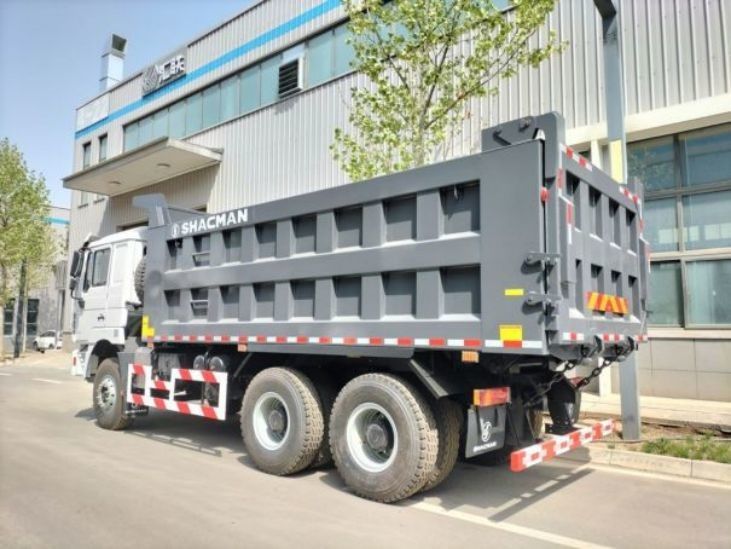 회색 신형 중형 SHACMAN F3000 덤프 트럭 6x4 420 유로 II 10 휠 킵