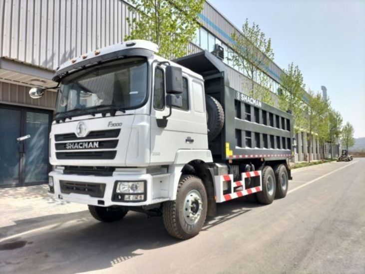 회색 신형 중형 SHACMAN F3000 덤프 트럭 6x4 420 유로 II 10 휠 킵