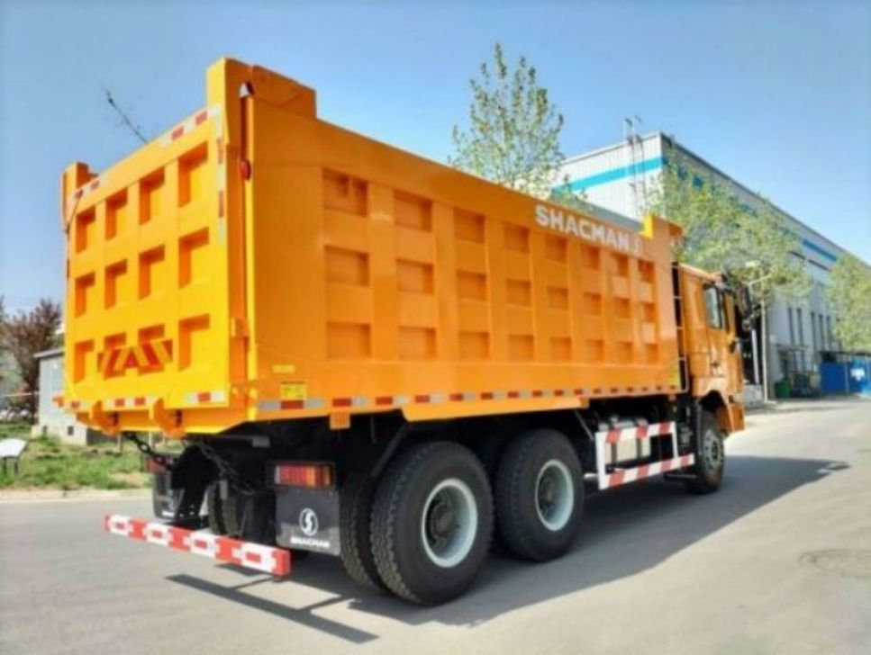 10 바퀴 SHACMAN F3000 틱터 트럭 6x4 375 유로V 노란색 24개월 보증