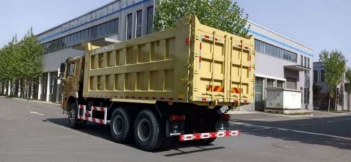 10 타이어 덤퍼 SHACMAN F3000 틱퍼 트럭 6x4 375 유로V 금 WEICHAI 디젤 엔진