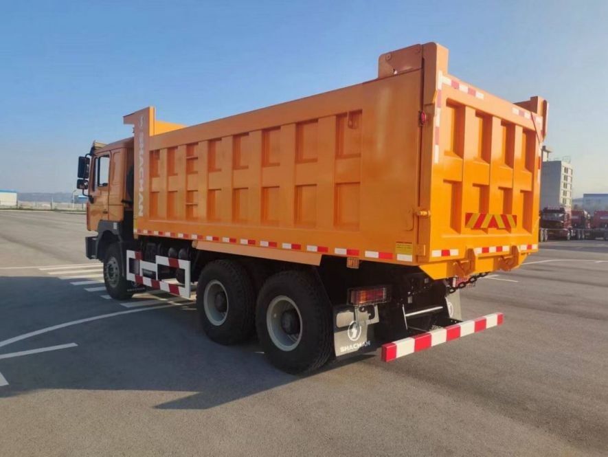 SHACMAN 싱글 슬리퍼 덤프 트럭 F3000 6x4 400hp EuroII 강력한 성능과 유료 화물 용량