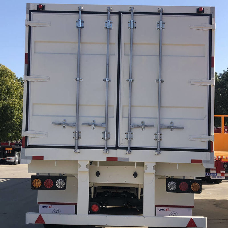 4Axles 높은 울타리 반 트레일러 60톤 13톤 반 트레일러 운송 트럭 Ce