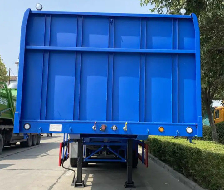 CIMC 4 축 평면 반부차와 1000mm 측면 벽 40Ton 운송 트레일러 트럭