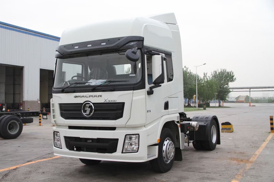SHACMAN 고품질 트랙터 트럭 X3000 4X2 디젤 엔진 375HP 유로 V 30-40tons 물류 운송 트랙터 트럭