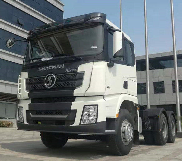 SHACMAN 트랙터 10 휠 샤크만 트럭 트랙터 430hp 디젤 사용 된 트랙터 트럭