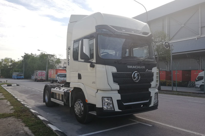 SHACMAN X3000 4x2 트레일러 헤드 트랙터 강 트렉터 트럭 375HP WEICHAI 엔진