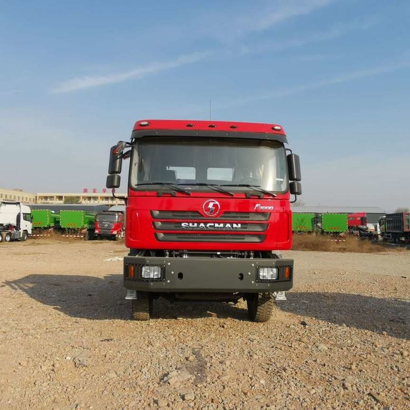 빨간색 SHACMAN F3000 375HP 유로 V 6 휠 트랙터 헤드 4x2 WEICHAI 엔진