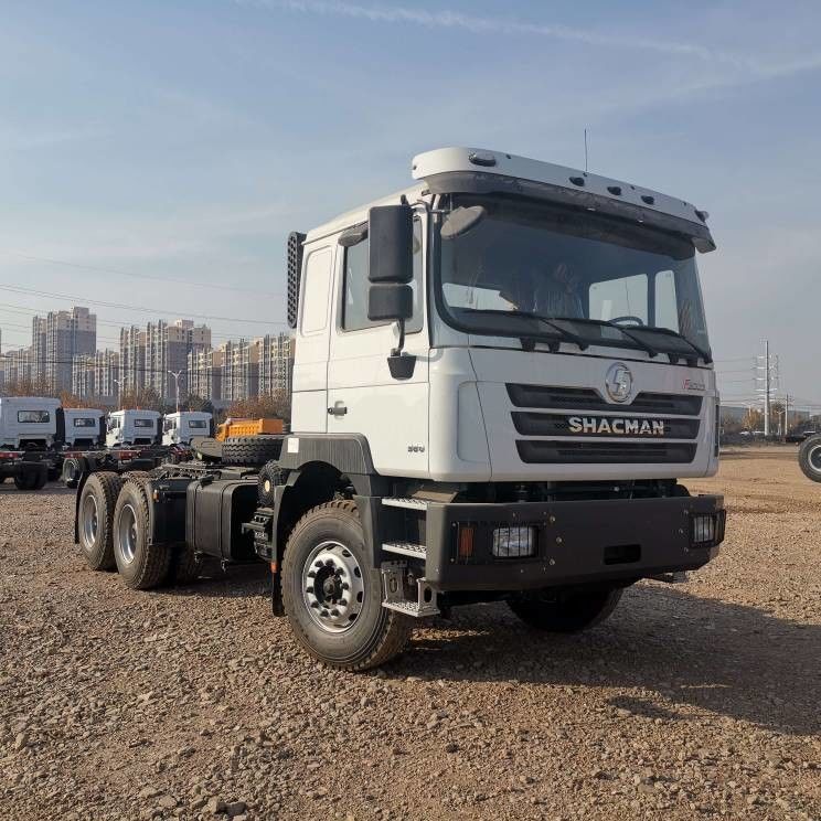 빨간색 SHACMAN F3000 375HP 유로 V 6 휠 트랙터 헤드 4x2 WEICHAI 엔진