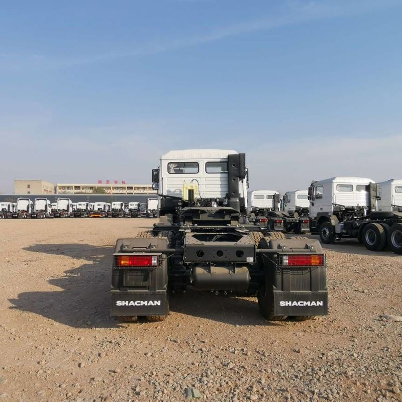 빨간색 SHACMAN F3000 375HP 유로 V 6 휠 트랙터 헤드 4x2 WEICHAI 엔진