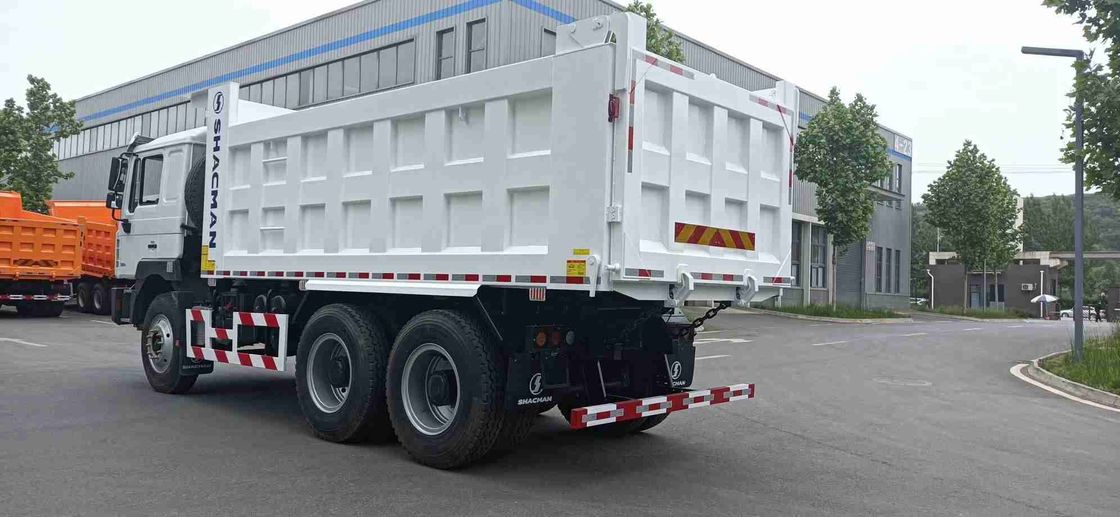 SHACMAN 3 축 무거운 덤프 트럭 F3000 6x4 430HP 유로II 25톤 3 축 덤프 트럭