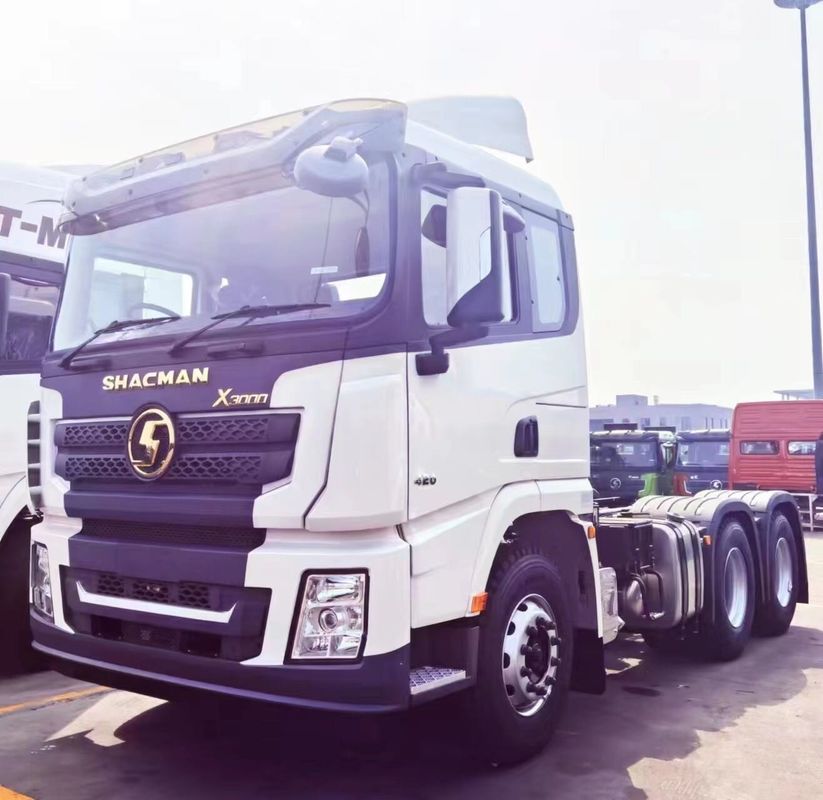 SHACMAN X3000 6X4 트랙터 트럭 10 바퀴 Cummins 엔진 420HP 판매