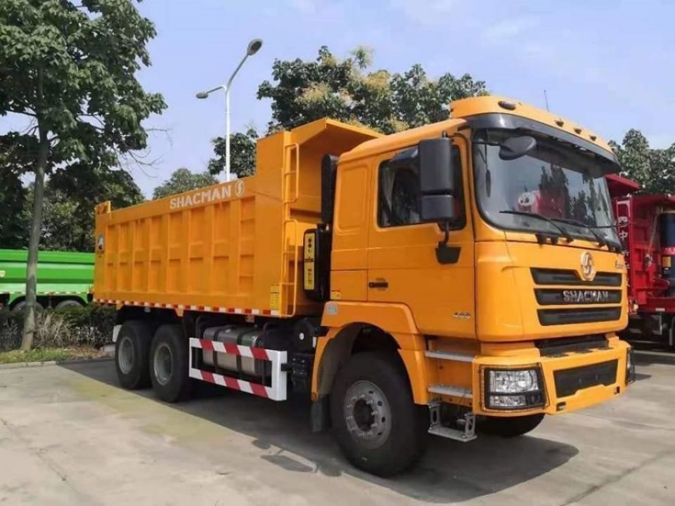 SHACMAN F3000 380HP 6x4 트랙터 트럭 유로II 10 휠 덤프 트럭 WEICHAI 엔진
