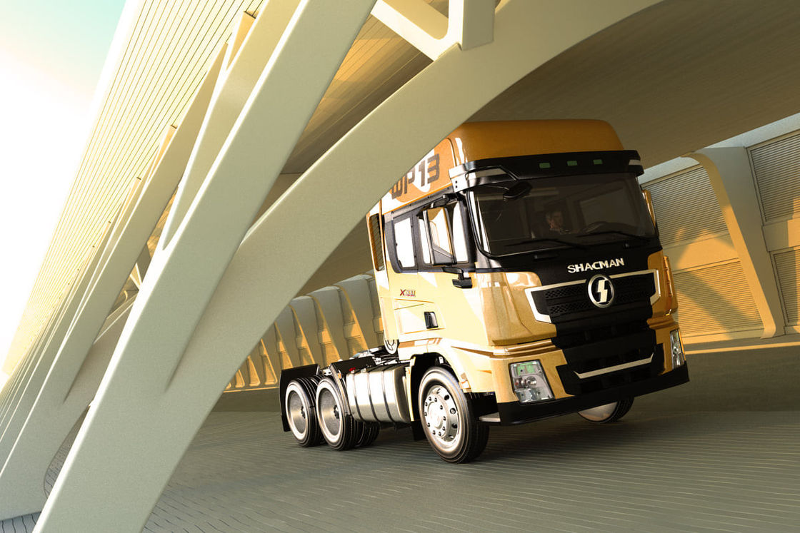 알제리에 있는 SHACMAN X3000 6X4 4x2 트랙터 트럭 10 바퀴 커민스 420HP 판매