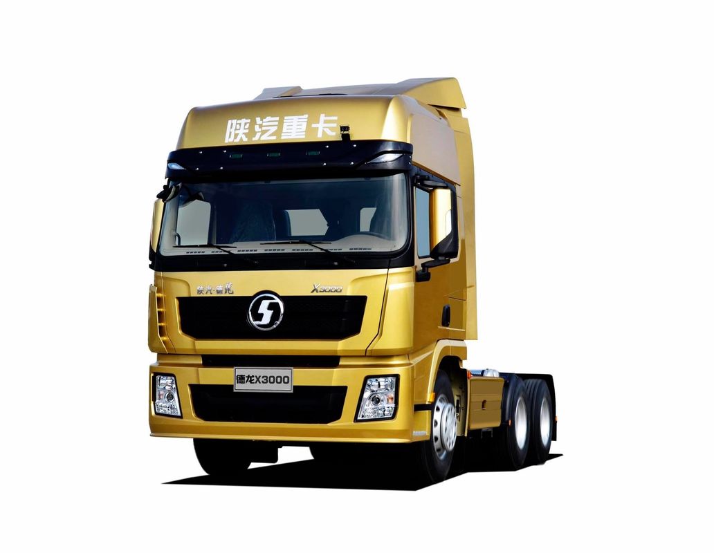 알제리에 있는 SHACMAN X3000 6X4 4x2 트랙터 트럭 10 바퀴 커민스 420HP 판매