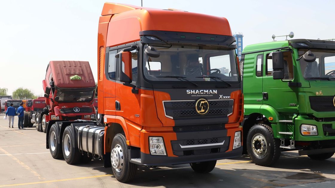 SHACMAN X3000 트레일러 트럭 380HP 420HP WEICHAI 엔진 6X4 트랙터 트럭 머리 판매
