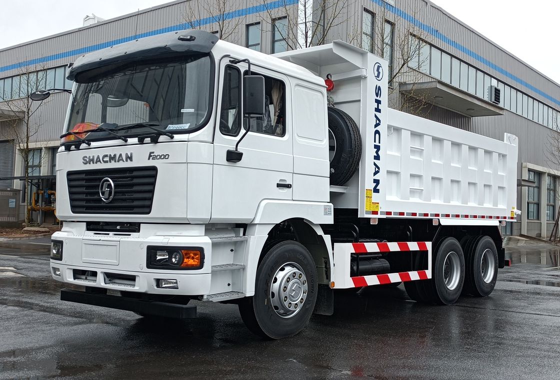 SHACMAN F2000 6x4 290HP 30tons 티퍼 덤프 트럭 12R22.5 타이어 SX3255JM384 유로 II ABS