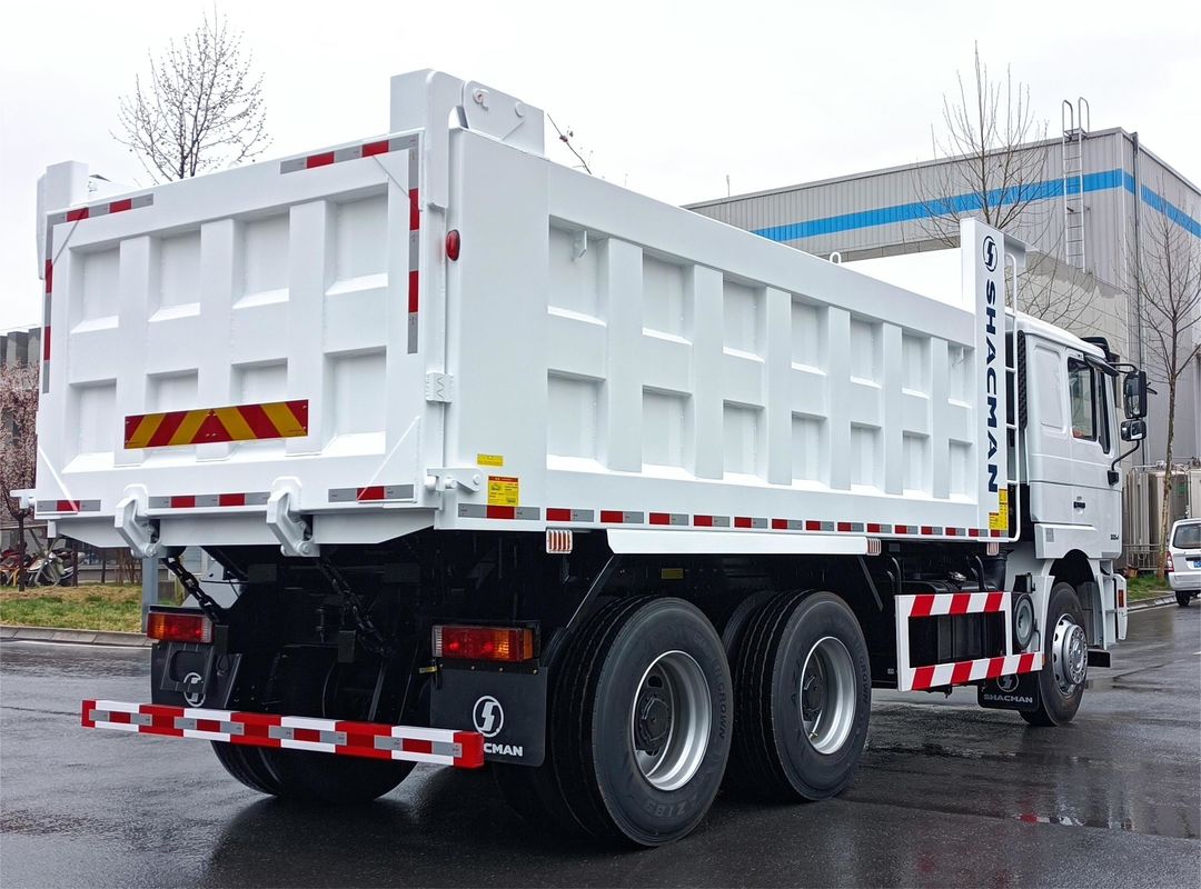 SHACMAN F2000 6x4 290HP 30tons 티퍼 덤프 트럭 12R22.5 타이어 SX3255JM384 유로 II ABS