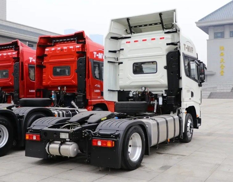 SHACMAN X3000 4x2 트랙터 420HP 이중 잠자리 좌측 운전자 알제리