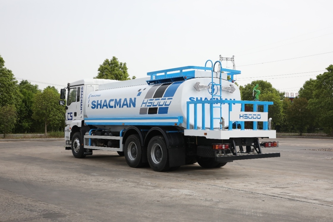 SHACMAN H3000 4X2 물차, 336마력 엔진, 10m³ 탱크, 좌측 운전석, 유로 Ⅱ