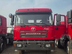 SHACMAN F3000 중량 틱퍼 덤프 트럭 8x4 380hp 유로II 노란색 디젤 엔진