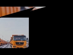 SHACMAN F3000 덤프 트럭 6x4 380hp 유로II 빨간 톱퍼 트럭 모델 SSX3255DT384