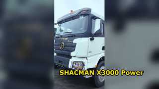 SHACMAN X3000 300Hp 덤프 트럭 파워하우스
